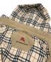 中古・古着 BURBERRY LONDON (バーバリーロンドン) ノバチェック ダウンジャケット　アウター ベージュ サイズ:9：15000円