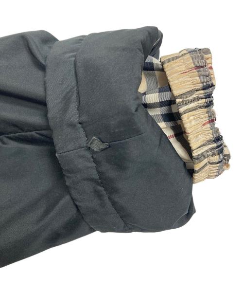 BURBERRY（バーバリー）BURBERRY (バーバリー) ノバチェックダウンジャケット　アウター ブラック サイズ:9の古着・服飾アイテム