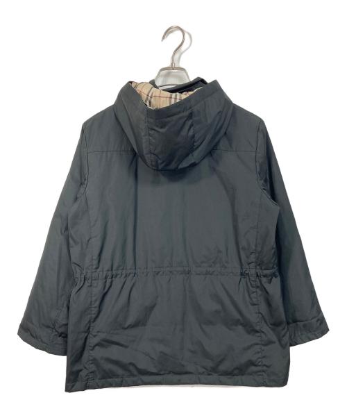 BURBERRY（バーバリー）BURBERRY (バーバリー) ノバチェックダウンジャケット　アウター ブラック サイズ:9の古着・服飾アイテム
