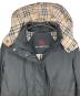 BURBERRY (バーバリー) ノバチェックダウンジャケット　アウター ブラック サイズ:9：15000円