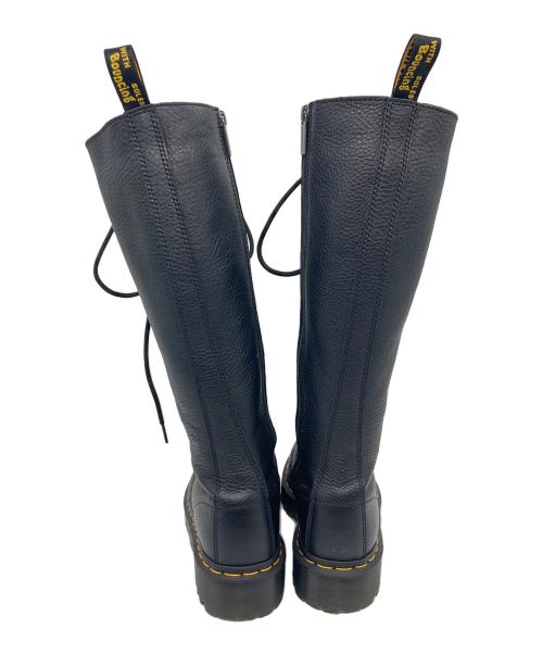 Dr.Martens（ドクターマーチン）Dr.Martens (ドクターマーチン) 20 ホール ブーツ　ロングブーツ　編み上げブーツ　レースアップブーツ ブラック サイズ:UK5の古着・服飾アイテム