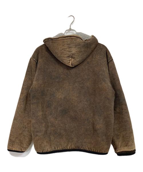 DIESEL（ディーゼル）DIESEL (ディーゼル) F-Ella フーディ　リバーシブル　ボアジャケット ブラウン サイズ:Sの古着・服飾アイテム