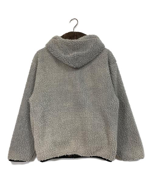 DIESEL（ディーゼル）DIESEL (ディーゼル) F-Ella フーディ　リバーシブル　ボアジャケット ブラウン サイズ:Sの古着・服飾アイテム