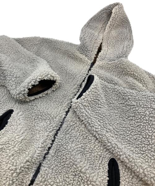 DIESEL（ディーゼル）DIESEL (ディーゼル) F-Ella フーディ　リバーシブル　ボアジャケット ブラウン サイズ:Sの古着・服飾アイテム