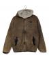 DIESEL（ディーゼル）の古着「F-Ella フーディ　リバーシブル　ボアジャケット」｜ブラウン