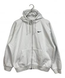 NIKE×SUPREME（ナイキ×シュプリーム）の古着「Zip Up Hooded Sweatshirt 25SS」｜ホワイト