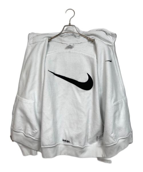 NIKE（ナイキ）NIKE (ナイキ) Supreme (シュプリーム) Zip Up Hooded Sweatshirt 25SS ホワイト サイズ: Mの古着・服飾アイテム
