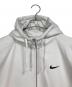 NIKE (ナイキ) Supreme (シュプリーム) Zip Up Hooded Sweatshirt 25SS ホワイト サイズ: M：20000円
