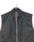 中古・古着 DIESEL (ディーゼル) ジップアップベスト　リバーシブルベスト ブラウン サイズ:46：18000円