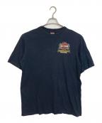 HARLEY-DAVIDSONハーレーダビッドソン）の古着「【古着】プリントTシャツ　半袖カットソー　Tシャツ　Tee  メキシコ製」｜ブラック