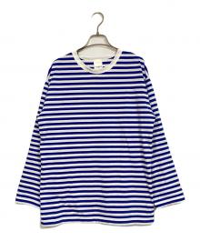 raspail（ラスパイユ）の古着「コットンボーダーTシャツ」｜ホワイト×ブルー