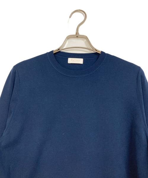 BALLSEY（ボールジィ）BALLSEY (ボールジィ) スビンコットン クルーネックプルオーバー　26SS ネイビー サイズ:Sの古着・服飾アイテム