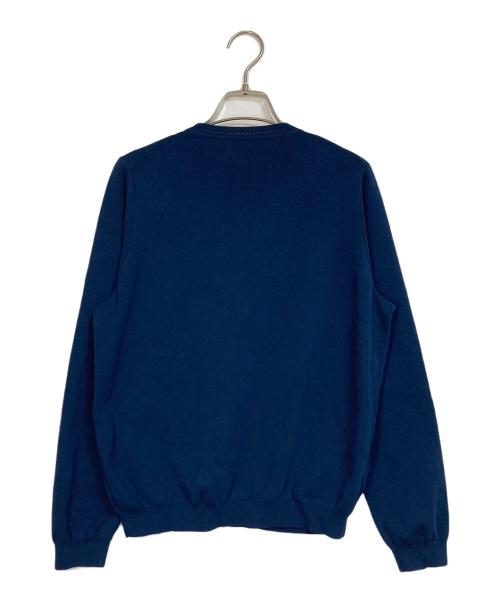 BALLSEY（ボールジィ）BALLSEY (ボールジィ) スビンコットン クルーネックプルオーバー　26SS ネイビー サイズ:Sの古着・服飾アイテム