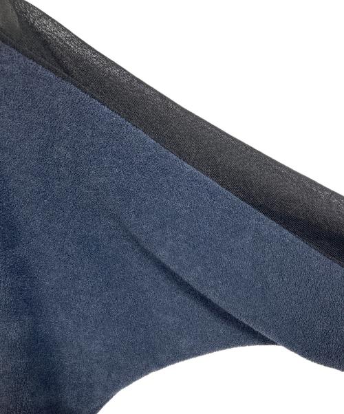LANVIN（ランバン）LANVIN (ランバン) ヴィンテージパイルカットソー　26SS ネイビー サイズ:38 未使用品の古着・服飾アイテム