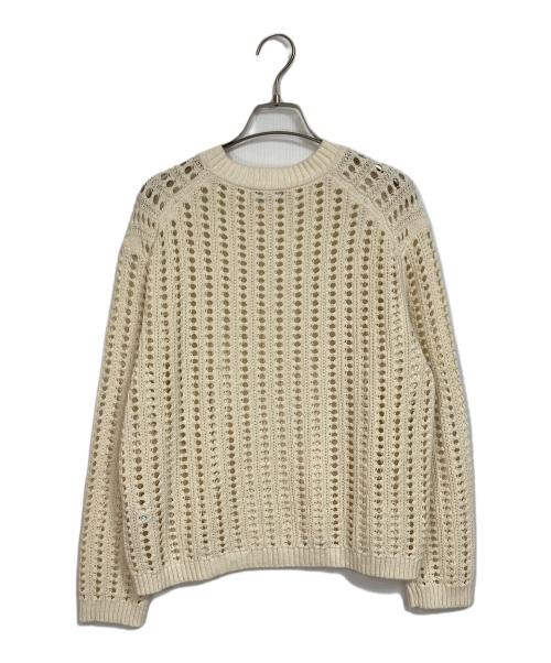 theory luxe（セオリーリュクス）theory luxe (セオリーリュクス) LINECO IRIS サマーニット ベージュ サイズ:38の古着・服飾アイテム