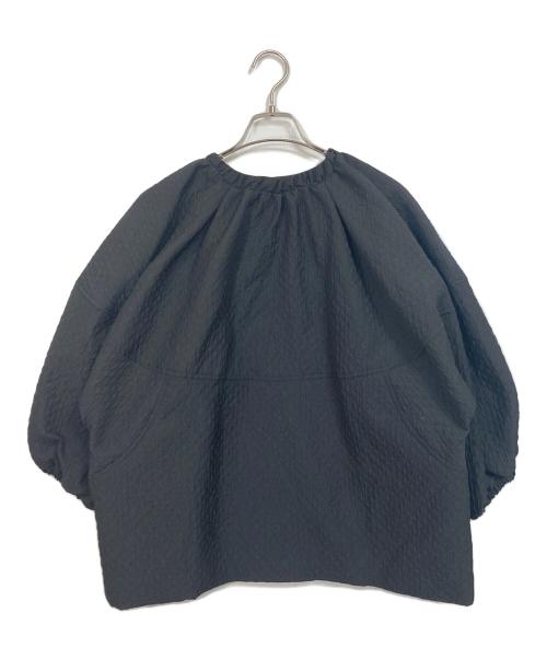 HYEON（ヘヨン）hyeon (ヘヨン) choucream blouson  シュークリームブルゾン  アウター　ライトアウター ブラック サイズ:実寸参照の古着・服飾アイテム