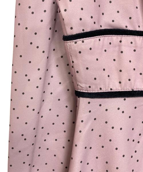 HER LIP TO（ハーリップトゥ）HER LIP TO (ハーリップトゥ) Orangerie Dot Long Dress ドットワンピース　 パープル サイズ:Sの古着・服飾アイテム
