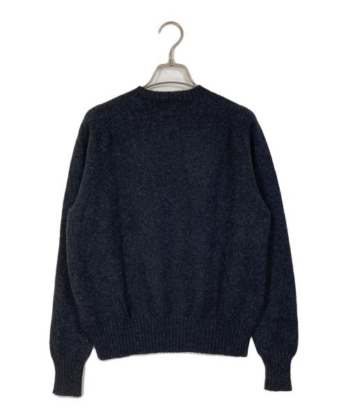 POLO RALPH LAUREN（ポロ・ラルフローレン）POLO RALPH LAUREN (ポロ・ラルフローレン) ミニポニー刺繍ニット グレー サイズ:XSの古着・服飾アイテム