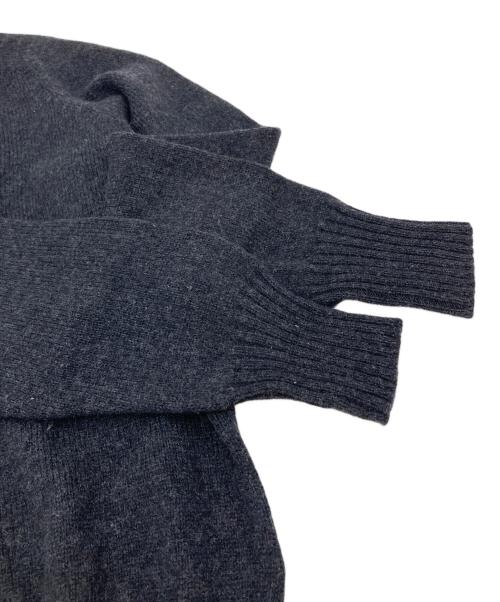 POLO RALPH LAUREN（ポロ・ラルフローレン）POLO RALPH LAUREN (ポロ・ラルフローレン) ミニポニー刺繍ニット グレー サイズ:XSの古着・服飾アイテム