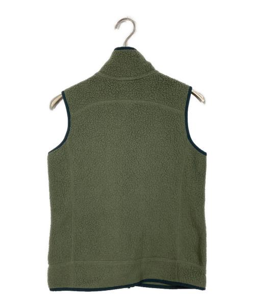 Patagonia（パタゴニア）Patagonia (パタゴニア) Retro Pile Vest  ボアベスト カーキ サイズ:Sの古着・服飾アイテム