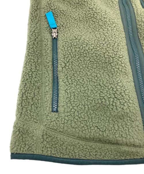 Patagonia（パタゴニア）Patagonia (パタゴニア) Retro Pile Vest  ボアベスト カーキ サイズ:Sの古着・服飾アイテム