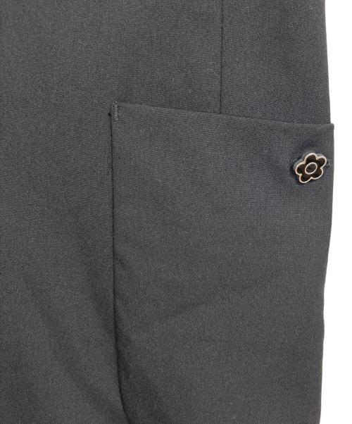 MARY QUANT（マリークヮント）MARY QUANT (マリークヮント) MQロゴジャンスカ ワンピース　ロングワンピース ブラック サイズ:Mの古着・服飾アイテム