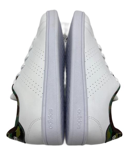 adidas（アディダス）adidas (アディダス) ローカットスニーカー　カジュアル　通勤　通学　靴 ホワイト サイズ:US5の古着・服飾アイテム