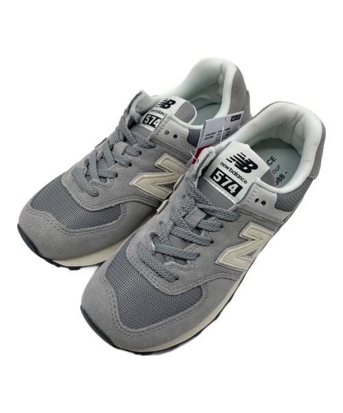 NEW BALANCE（ニューバランス）NEW BALANCE (ニューバランス) ローカットスニーカー　カジュアル 通学 通勤 靴 グレー サイズ:US5の古着・服飾アイテム
