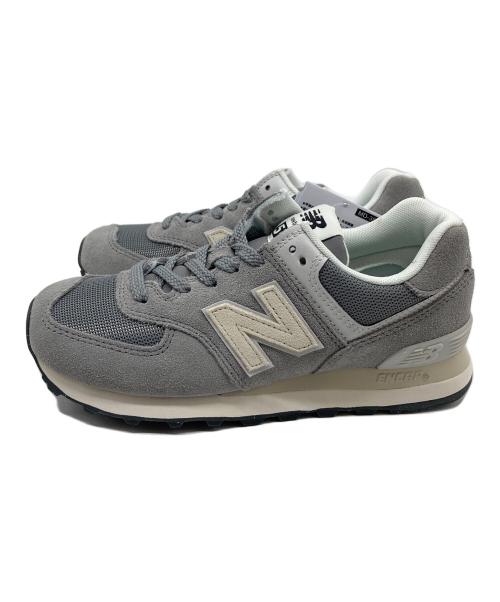NEW BALANCE（ニューバランス）NEW BALANCE (ニューバランス) ローカットスニーカー　カジュアル 通学 通勤 靴 グレー サイズ:US5の古着・服飾アイテム