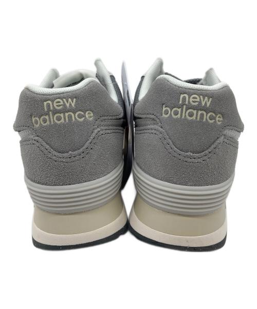 NEW BALANCE（ニューバランス）NEW BALANCE (ニューバランス) ローカットスニーカー　カジュアル 通学 通勤 靴 グレー サイズ:US5の古着・服飾アイテム
