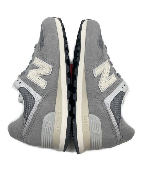 NEW BALANCE（ニューバランス）NEW BALANCE (ニューバランス) ローカットスニーカー　カジュアル 通学 通勤 靴 グレー サイズ:US5の古着・服飾アイテム