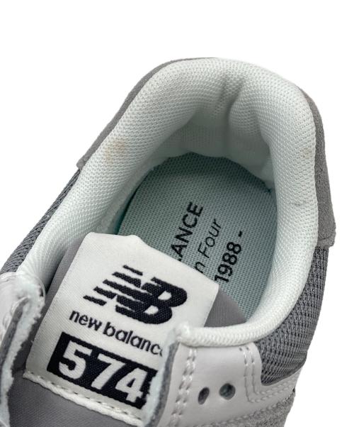 NEW BALANCE（ニューバランス）NEW BALANCE (ニューバランス) ローカットスニーカー　カジュアル 通学 通勤 靴 グレー サイズ:US5の古着・服飾アイテム