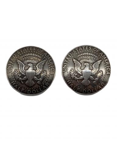 中古・古着通販】FUNNY (ファニー) 50セント銀貨 2枚セットコンチョ