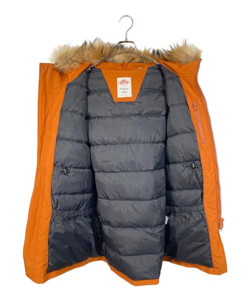 DANTON（ダントン）DANTON (ダントン) ファー付きフーデッドダウンジャケット　アウター ブラウン サイズ:44の古着・服飾アイテム