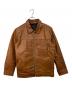 JACKROSE（ジャックローズ）の古着「ホースハイド シングル レザージャケット」｜ブラウン