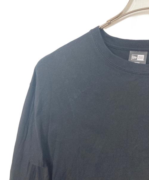 Y's（ワイズ）Y's (ワイズ) New Era (ニューエラ) ロゴワンピース　ロングワンピース　長袖ワンピース ブラック サイズ:2の古着・服飾アイテム