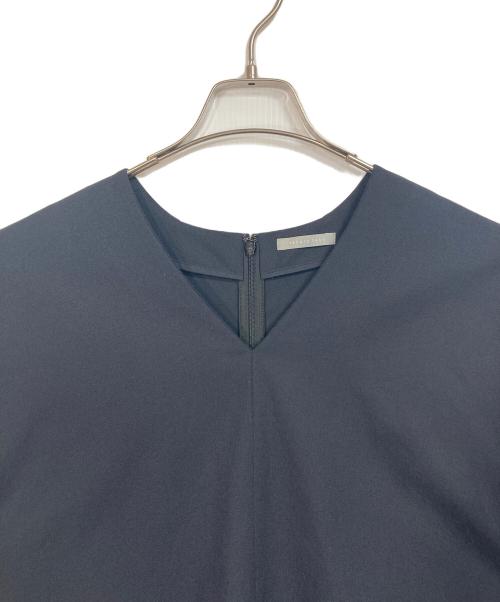 theory luxe（セオリーリュクス）theory luxe (セオリーリュクス) ウォッシャブル プルオーバートップス　日本製　セレモニー　オフィスカジュアル ネイビー サイズ:38の古着・服飾アイテム