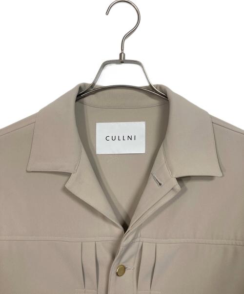 CULLNI（クルニ）CULLNI (クルニ) Gジャケット　アウター　ライトアウター　日本製 ベージュ サイズ:1（実寸参照）の古着・服飾アイテム