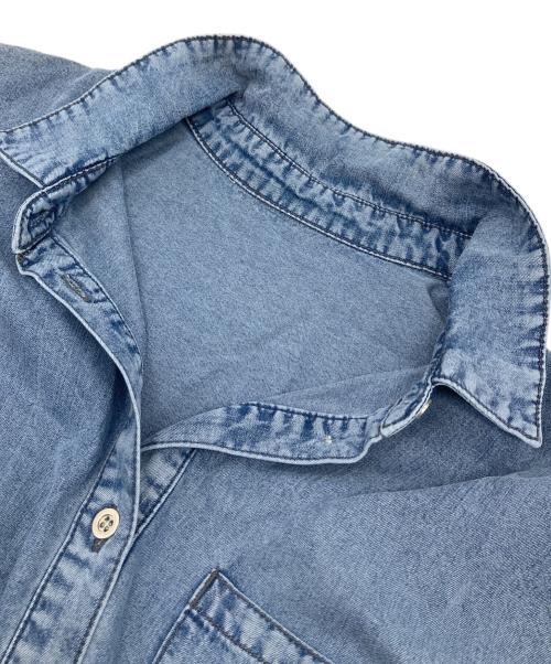 Cynical（シニカル）Cynical (シニカル) セルロース デニムシャツ インディゴ サイズ:02 未使用品の古着・服飾アイテム