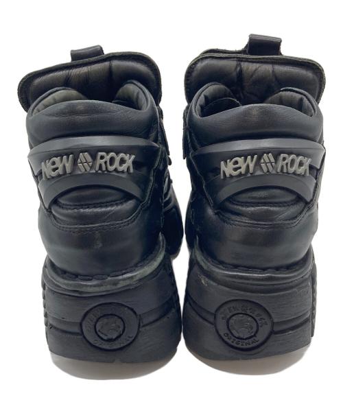 NEW ROCK（ニューロック）NEW ROCK (ニューロック) トレッキングシューズ ブラック サイズ:37の古着・服飾アイテム