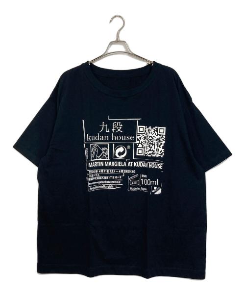 九段ハウス（クダンハウス）九段ハウス (クダンハウス) MARTIN MARGIELA (マルタン・マルジェラ) 半袖カットソー　ビックシルエット　オーバーサイズTシャツ　個展限定品 ブラック サイズ:XXXXLの古着・服飾アイテム