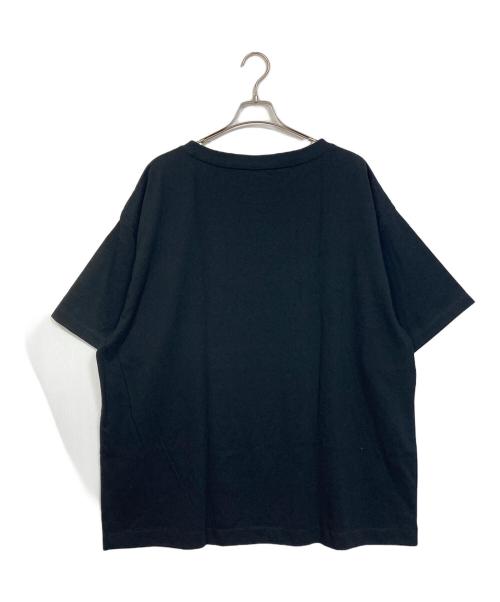 九段ハウス（クダンハウス）九段ハウス (クダンハウス) MARTIN MARGIELA (マルタン・マルジェラ) 半袖カットソー　ビックシルエット　オーバーサイズTシャツ　個展限定品 ブラック サイズ:XXXXLの古着・服飾アイテム