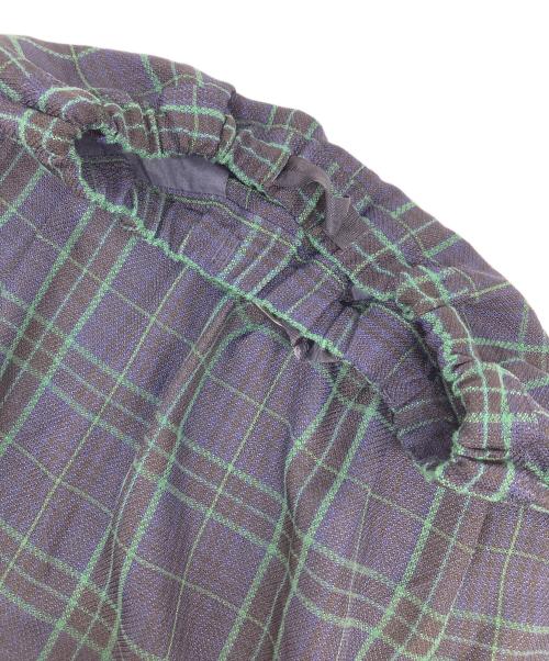 GRAMICCI（グラミチ）GRAMICCI (グラミチ) チェックスカート　BEAMS BOY別注 ネイビー×グリーン サイズ:Fの古着・服飾アイテム