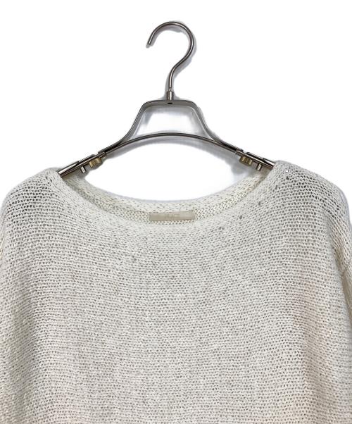 Plage（プラージュ）Plage (プラージュ) linen mix loose プルオーバー　25SS ホワイト サイズ:実寸参照の古着・服飾アイテム