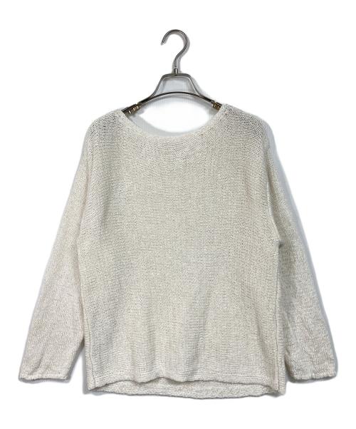 Plage（プラージュ）Plage (プラージュ) linen mix loose プルオーバー　25SS ホワイト サイズ:実寸参照の古着・服飾アイテム