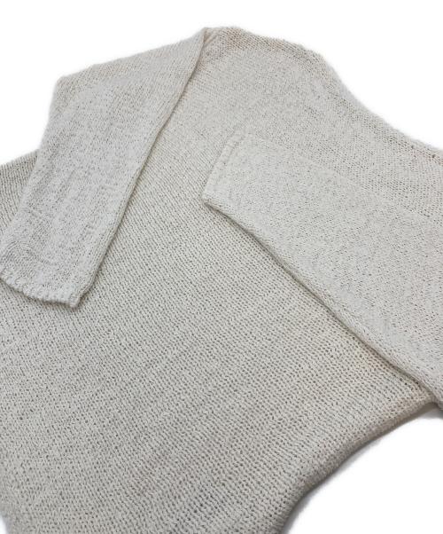 Plage（プラージュ）Plage (プラージュ) linen mix loose プルオーバー　25SS ホワイト サイズ:実寸参照の古着・服飾アイテム