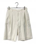 Plageプラージュ）の古着「Short パンツ　26SS」｜ホワイト