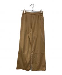 Plage（プラージュ）の古着「Fibril Relaxイージーパンツ　25SS」｜ベージュ