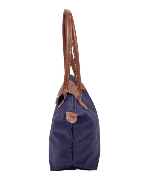 LONGCHAMP（ロンシャン）LONGCHAMP (ロンシャン) ル・プリアージュ トートバッグS ミルティール(ビルベリー) パープル サイズ:実寸参照の古着・服飾アイテム