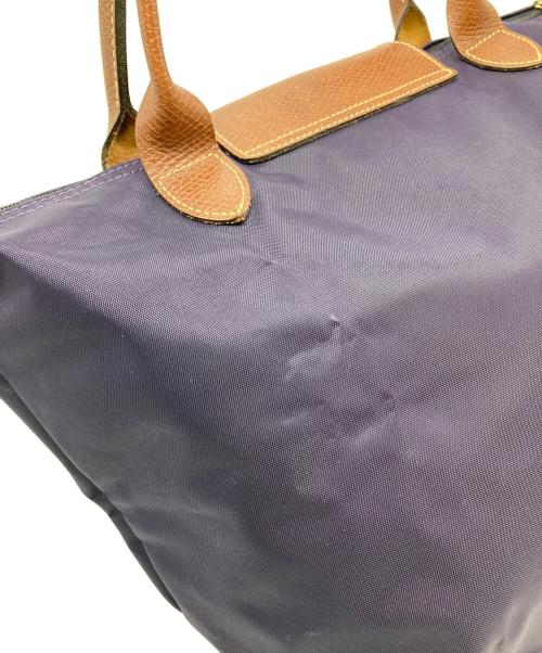 LONGCHAMP（ロンシャン）LONGCHAMP (ロンシャン) ル・プリアージュ トートバッグS ミルティール(ビルベリー) パープル サイズ:実寸参照の古着・服飾アイテム